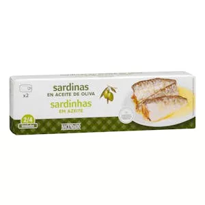 Sardinas en aceite de oliva Hacendado Mercadona
