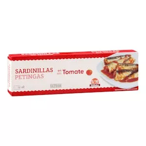 Sardinillas en tomate Hacendado Mercadona
