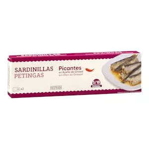 Sardinillas picantes en aceite de girasol Hacendado Mercadona