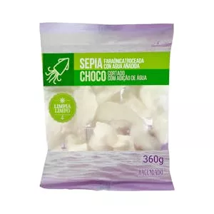 Sepia faraónica troceada limpia Hacendado congelada Mercadona