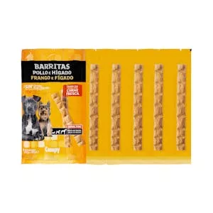 Snack barritas perro adulto de pollo e hígado Compy Mercadona