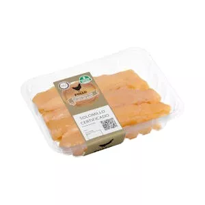 Solomillos de pollo certificado alimentado con un 50% de maíz Mercadona