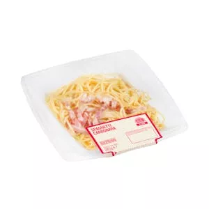 Spaghetti carbonara Hacendado Mercadona