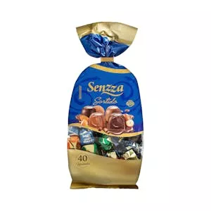Surtido bombones Senzza de chocolate con avellana, fondant, praliné y almendra Mercadona