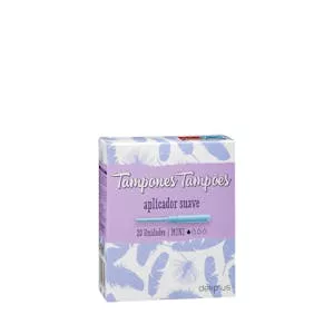 Tampones mini Deliplus con aplicador suave Mercadona