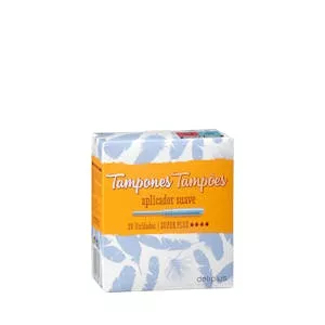 Tampones super plus Deliplus con aplicador suave Mercadona