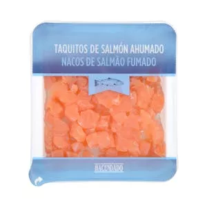 Taquitos de salmón ahumado Hacendado Mercadona