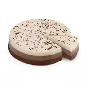 Tarta tres chocolates Hacendado congelada Mercadona