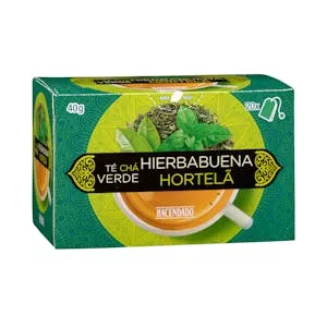 Té verde con hierbabuena Hacendado Mercadona