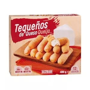 Tequeños de queso Hacendado ultracongelados Mercadona