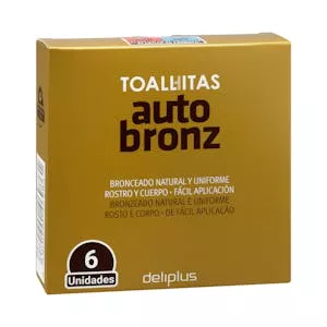 Toallitas autobronceadoras Deliplus monodosis Mercadona