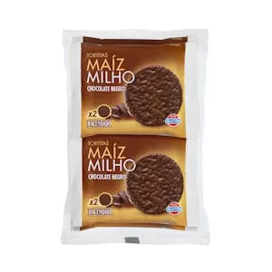 Tortitas de maíz con chocolate Hacendado Mercadona