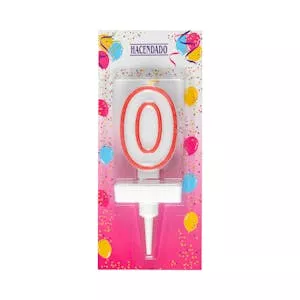 Vela de cumpleaños 0 Hacendado Mercadona