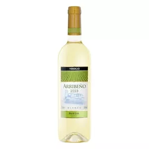 Vino blanco verdejo D.O Rueda Arribeño Mercadona