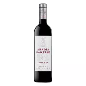 Vino tinto D.O Ribera del Duero Abadía Mantrús crianza Mercadona