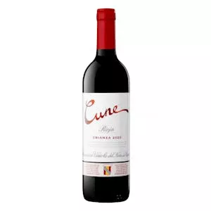 Vino tinto D.O Rioja Cune crianza Mercadona