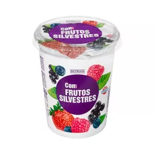 Yogur cremoso Hacendado con frutos silvestres Mercadona