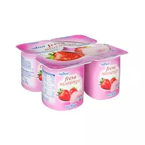 Yogur sabor fresa Hacendado Mercadona