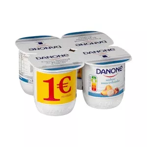 Yogur sabor macedonia Danone Mercadona