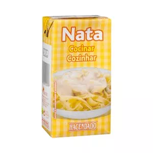 ¿Cuánto vale Nata ligera para cocinar Hacendado Mercadona
