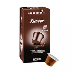 Precio Café en cápsula ristretto Hacendado Mercadona