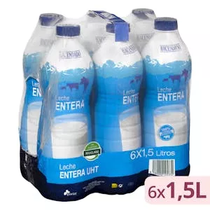 Leche entera Hacendado