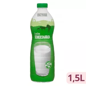 ¿Cuánto vale Leche semidesnatada Hacendado Mercadona