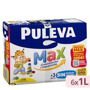 ¿Cuánto vale Bebida láctea crecimiento y desarrollo Puleva Max Mercadona