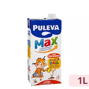 Bebida láctea con cereales crecimiento y desarrollo Puleva Max