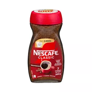 Precio Café soluble descafeinado Nescafé classic Mercadona