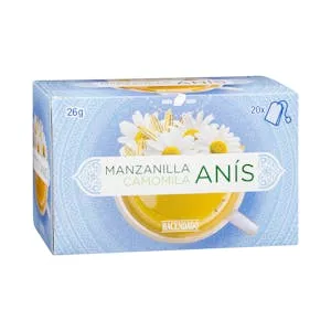 ¿Cuánto vale Infusión Manzanilla con anís Hacendado Mercadona