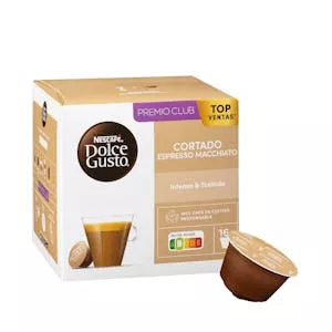 Precio Café en cápsula cortado Dolce Gusto Mercadona