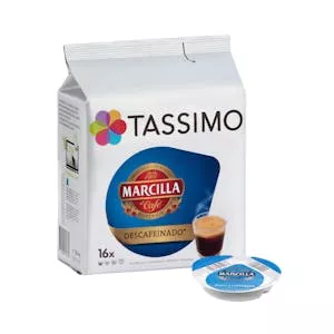 Precio Café en cápsula descafeinado Tassimo Mercadona