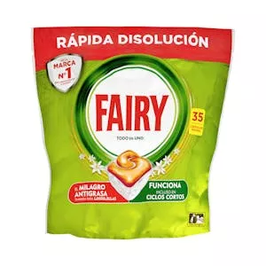 Histórico Precio Lavavajillas Todo en 1 Fairy en pastillas