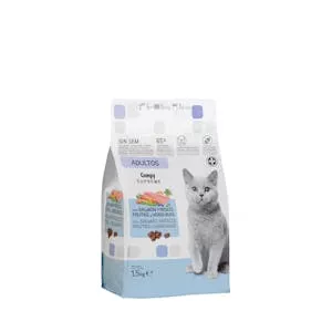 Histórico Precio Comida gato adulto Supreme Compy con salmón, frutas y verduras