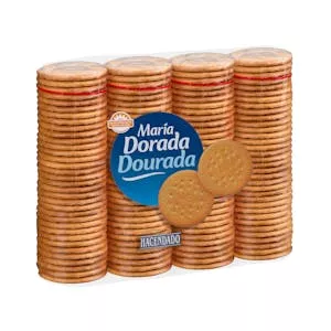 Galletas María dorada Hacendado