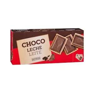 ¿Cuánto vale Galletas Choco leche con chocolatina Hacendado Mercadona