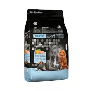 Histórico Precio Comida perro adulto Supreme Compy salmón fresco con frutas y verduras