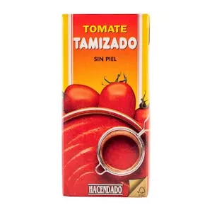 Precio Tomate tamizado sin piel Hacendado Mercadona