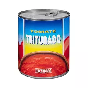 Precio Tomate triturado Hacendado Mercadona