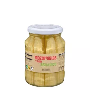 Precio Mazorquitas de maíz agridulce Hacendado Mercadona