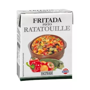 Precio Fritada pisto Hacendado Mercadona