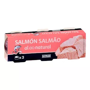 Precio Salmón al natural Hacendado Mercadona