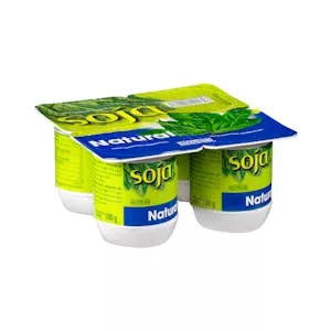 Postre de soja Hacendado natural