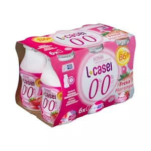 ¿Cuánto vale Bebida láctea de fresa L-casei 0% m.g 0% azúcares añadidos Mercadona