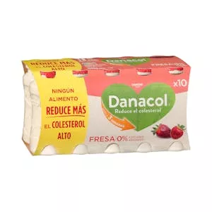 ¿Cuánto vale Bebida láctea de fresa Danacol 0% azúcares añadidos Mercadona