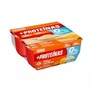 ¿Cuánto vale Postre lácteo con puré mango y maracuya +Proteínas Hacendado 0% m.g 10 g proteínas Mercadona