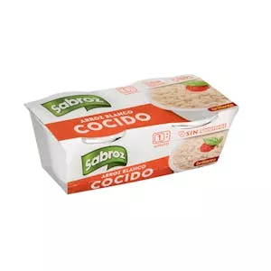 Precio Arroz cocido redondo Sabroz Mercadona