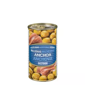 Aceitunas verdes rellenas de anchoa Hacendado
