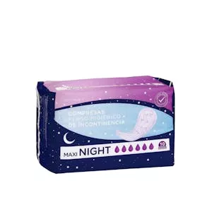 ¿Cuánto vale Compresa sin alas de incontinencia Deliplus Maxi Night Mercadona
